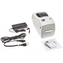 Комплектация настольного принтера этикеток Zebra LP 2824